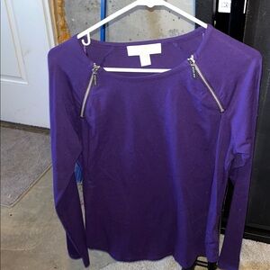 Michael Kors purple top